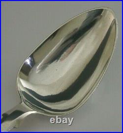 Rare Georgian Solid Sterling Silver Basting Spoon 1814 Scottish Antique