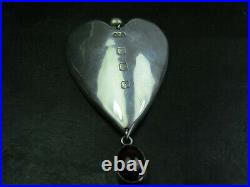 Rare Vintage Scottish Sterling Silver & Cairngorm Pendant 1997