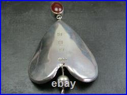 Rare Vintage Scottish Sterling Silver & Cairngorm Pendant 1997