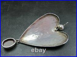 Rare Vintage Scottish Sterling Silver & Cairngorm Pendant 1997