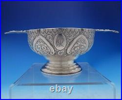 Robert Sawers Scottish Sterling Silver Child's Bowl Footed Cast Handles (#3912)