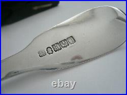 SCOTTISH Antique Sterling Silver Fish Slice, J Steel & W Cumming EDINBURGH 1820