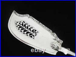 SCOTTISH Antique Sterling Silver Fish Slice, J Steel & W Cumming EDINBURGH 1820