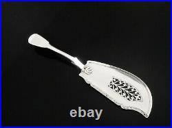 SCOTTISH Antique Sterling Silver Fish Slice, J Steel & W Cumming EDINBURGH 1820