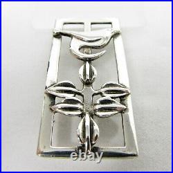 SCOTTISH Carrick Jewellers Sterling Silver Art Nouveau brooch/pin