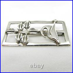 SCOTTISH Carrick Jewellers Sterling Silver Art Nouveau brooch/pin