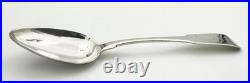 SCOTTISH INVERNESS PROVINCIAL TABLE SPOON STERLING SILVER JAMESON NAUGHTON c1820