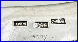SCOTTISH INVERNESS PROVINCIAL TABLE SPOON STERLING SILVER JAMESON NAUGHTON c1820