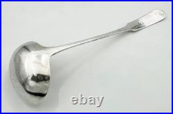 SCOTTISH PROVINCIAL TODDY LADLE STERLING SILVER c1800 JAMES ERSKINE ABERDEEN