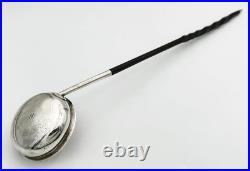 SCOTTISH TODDY LADLE STERLING SILVER GEORGE III Glasgow 1819 Mitchell & Russell