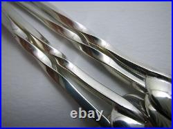 Scottish 4 Keswick School of Industrial Arts KSIA Sterling Silver Tea Spoons Set