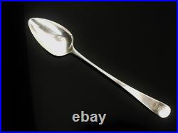 Scottish Antique Sterling Silver Basting Spoon, CRESTED, Robert Wilson 1798