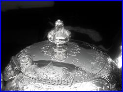 Scottish Antique Sterling Silver Bullet Teapot, William Marshall 1804