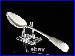 Scottish Antique Sterling Silver Serving Spoon, Alexander Edmonstoun II
