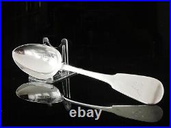 Scottish Antique Sterling Silver Serving Spoon, Alexander Edmonstoun II