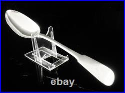 Scottish Antique Sterling Silver Serving Spoon, Alexander Edmonstoun II