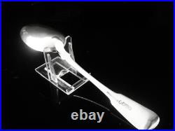 Scottish Antique Sterling Silver Serving Spoon, Alexander Edmonstoun II