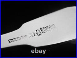 Scottish Antique Sterling Silver Serving Spoon, Alexander Edmonstoun II