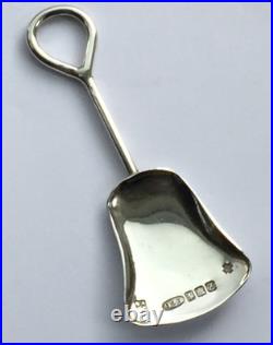 Scottish Caddy Spoon R A S Cowper 925 Sterling Silver Edinburgh 1999 Millenium