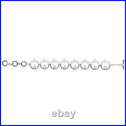 Scottish Celtic Thistle 925 Sterling Silver Bracelet Heritage Ancestry Jewelry