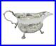 Scottish George II Sterling Silver Floral Sauce Boat Antique c1745 Edinburgh