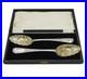 Scottish George III Pair of Sterling Silver Berry Spoons Antique c1790 Edinburgh