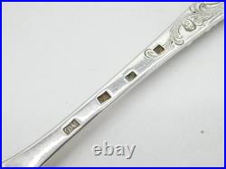 Scottish George III Pair of Sterling Silver Berry Spoons Antique c1790 Edinburgh