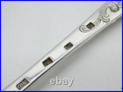 Scottish George III Pair of Sterling Silver Berry Spoons Antique c1790 Edinburgh