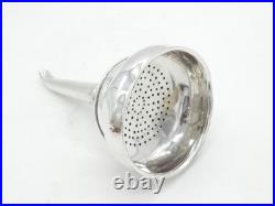 Scottish George III Sterling Silver Wine Funnel Antique c1800 Edinburgh