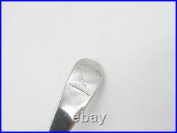 Scottish Georgian Sterling Silver Crested Caster Spoon 1816 Edinburgh Antique