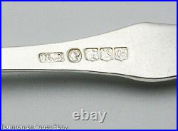 Scottish Glasgow solid sterling silver teaspoon Queens pattern R. Scott 1851