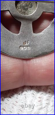 Scottish Hallmarked Silver JOHN FRASER Iona Design Brooch 1975