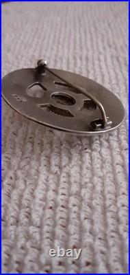 Scottish Hallmarked Silver JOHN FRASER Iona Design Brooch 1975