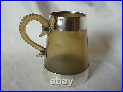 Scottish Horn Tankard Sterling Silver Edinburgh 1906