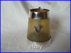 Scottish Horn Tankard Sterling Silver Edinburgh 1906