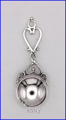 Scottish Isle of Mull Silver Co. Sterling Silver caddy spoon Edinburgh 1994