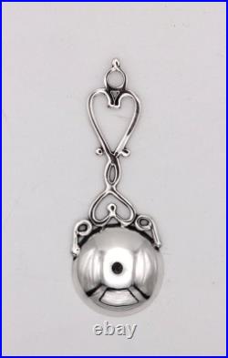 Scottish Isle of Mull Silver Co. Sterling Silver caddy spoon Edinburgh 1994