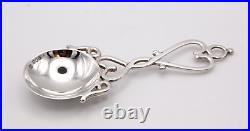 Scottish Isle of Mull Silver Co. Sterling Silver condiment spoon Edinburgh 1989