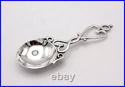 Scottish Isle of Mull Silver Co. Sterling Silver condiment spoon Edinburgh 1994