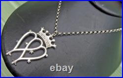 Scottish Luckenbooth Silver Pendant Sterling hm 1979 Thomas Kerr Ebbert