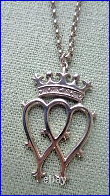 Scottish Luckenbooth Silver Pendant Sterling hm 1979 Thomas Kerr Ebbert