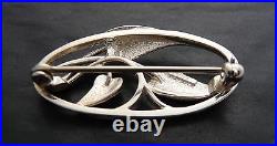 Scottish Ola Gorie 925 Sterling Silver Arts and Crafts Cecily Brooch Arts Crafts