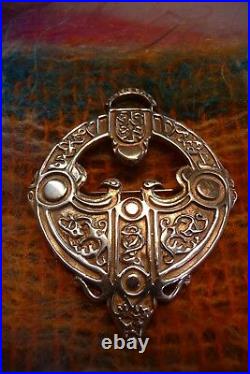 Scottish Ola Gorie Silver Brooch Pin Roman Beastie