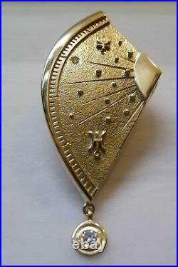 Scottish Ola Gorie Silver Celtic Secrets Knot Locket 18 Chain Pendant
