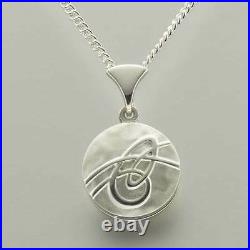 Scottish Ola Gorie Silver Celtic Secrets Locket 18 Chain