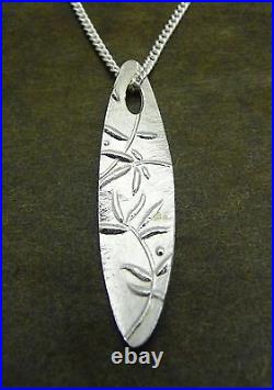 Scottish Ola Gorie Silver Eve Pendant Chain Box