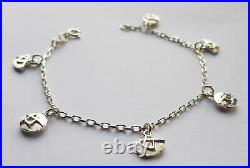 Scottish Ola Gorie Silver Faray Bracelet Celtic Boxed