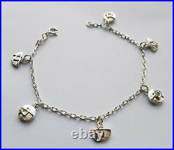 Scottish Ola Gorie Silver Faray Bracelet Celtic Boxed