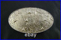 Scottish Ola Gorie Silver Stroma Brooch Pin Box