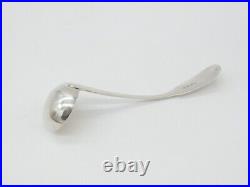 Scottish Provincial Dundee Sterling Silver Fiddle Thread Ladle c1820 Georgian